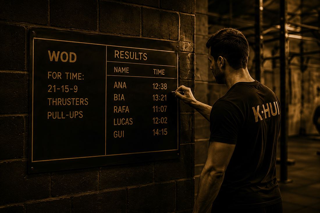 Quadro do WOD da K-HUI